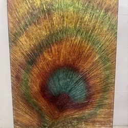 Large Textured Abstract Canvas Art – Statement Wall Piece (Oversized)