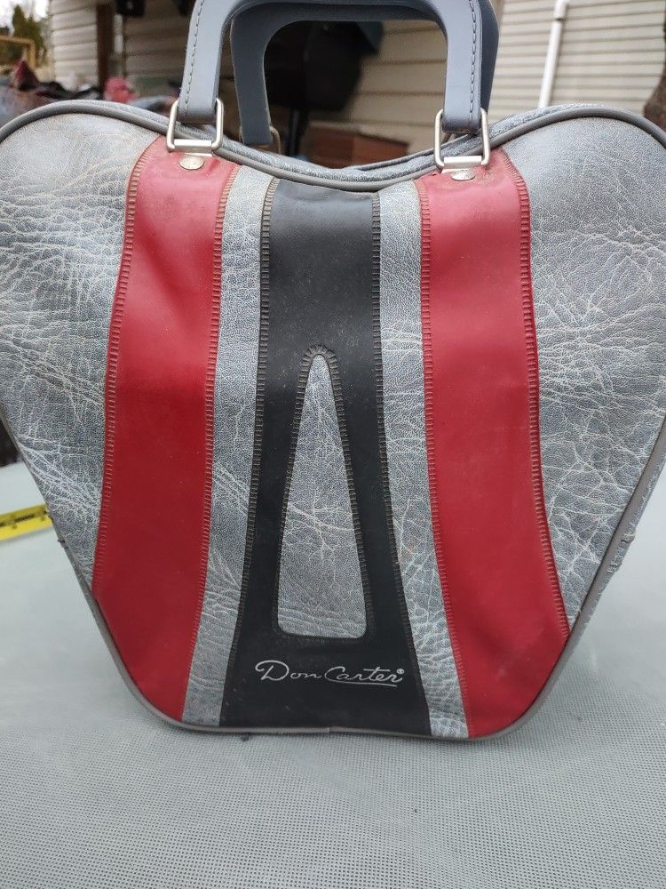 Don Carter Bowling Bag, Ball, Socks N Shoes.,. Was Mom's, Rarely Used, She Took Well are Of..