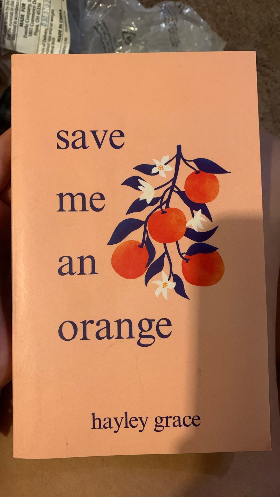 Save Me An Orange Book