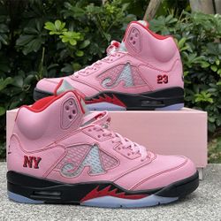 Awake NY x Air Jordan 5 Retro 'Boro - Arctic Pink'
