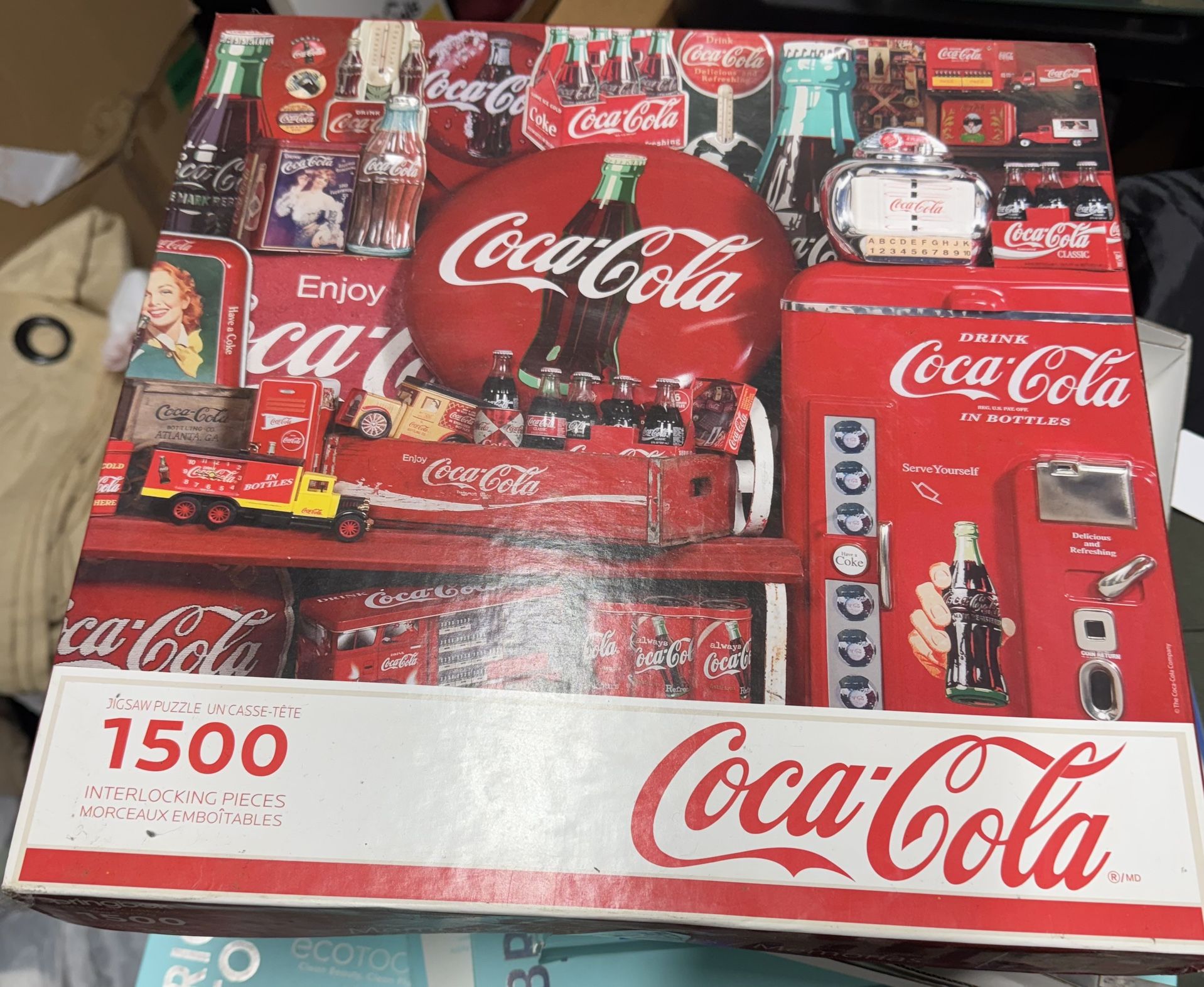 Puzzle 1500 Pieces Coca Cola