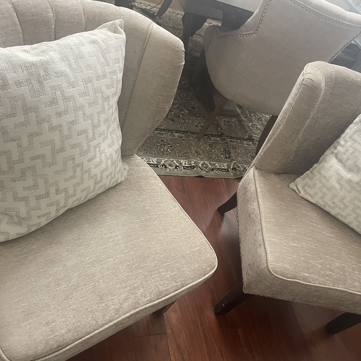 Two accent Chairs