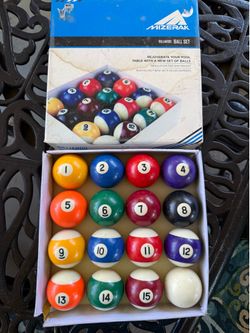 Mizerak Billiards Ball set