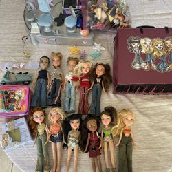Vintage Bratz Dolls And Accessories 