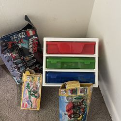 LEGOS AND LEGO Box