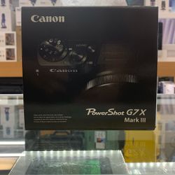 Canon Camera PowerShot G7XIII Brand New