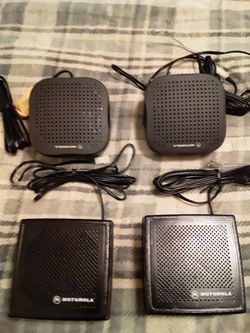 Motorola speakers never used