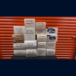 Lot Of  17  Department 56 The Original Small Village