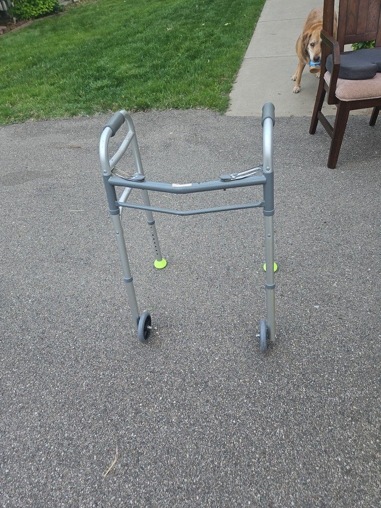 Walker With Glides