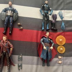 Marvel Legends Action Figures (4 Total) 