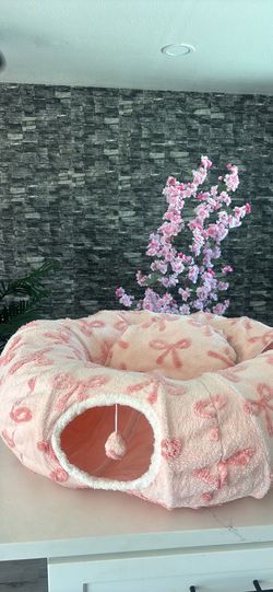 PINK BOWS CAT TUNNEL 💖