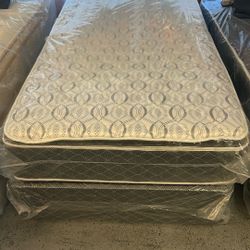 Twin Mattress Promo Pillow Top Set!! Sale Now