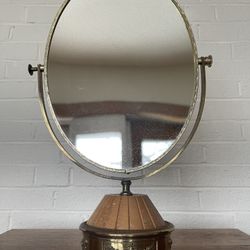 Antique Double-Sided Make-Up Mirror