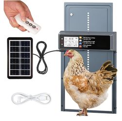 Solar Chicken Coop Door
