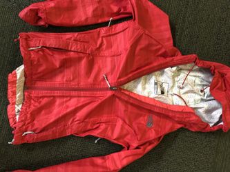 Women Red The North Face Jacket (XS)