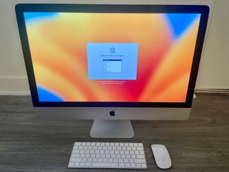 Apple iMac 27” 5K Retina (2017) • 24GB RAM • Magic Keyboard & Mouse • $150 Firm