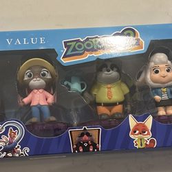 zootopia 2 toys set of 6