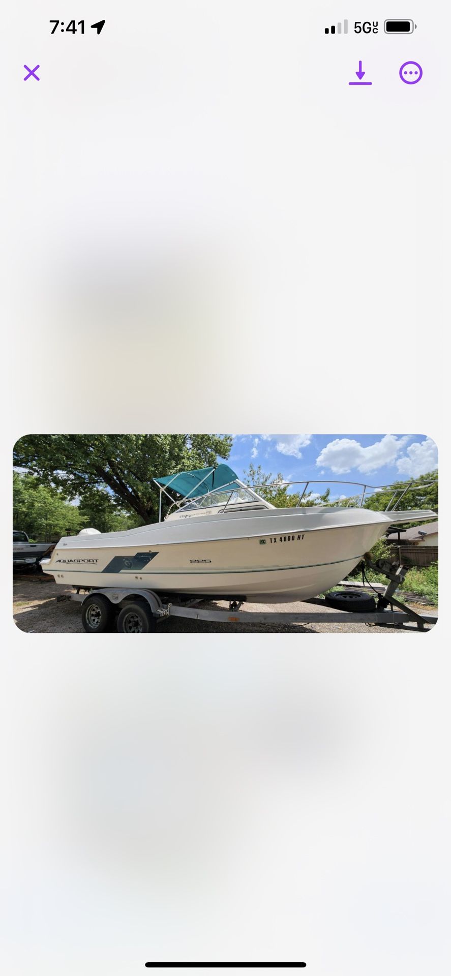 1997 Boat For Sale