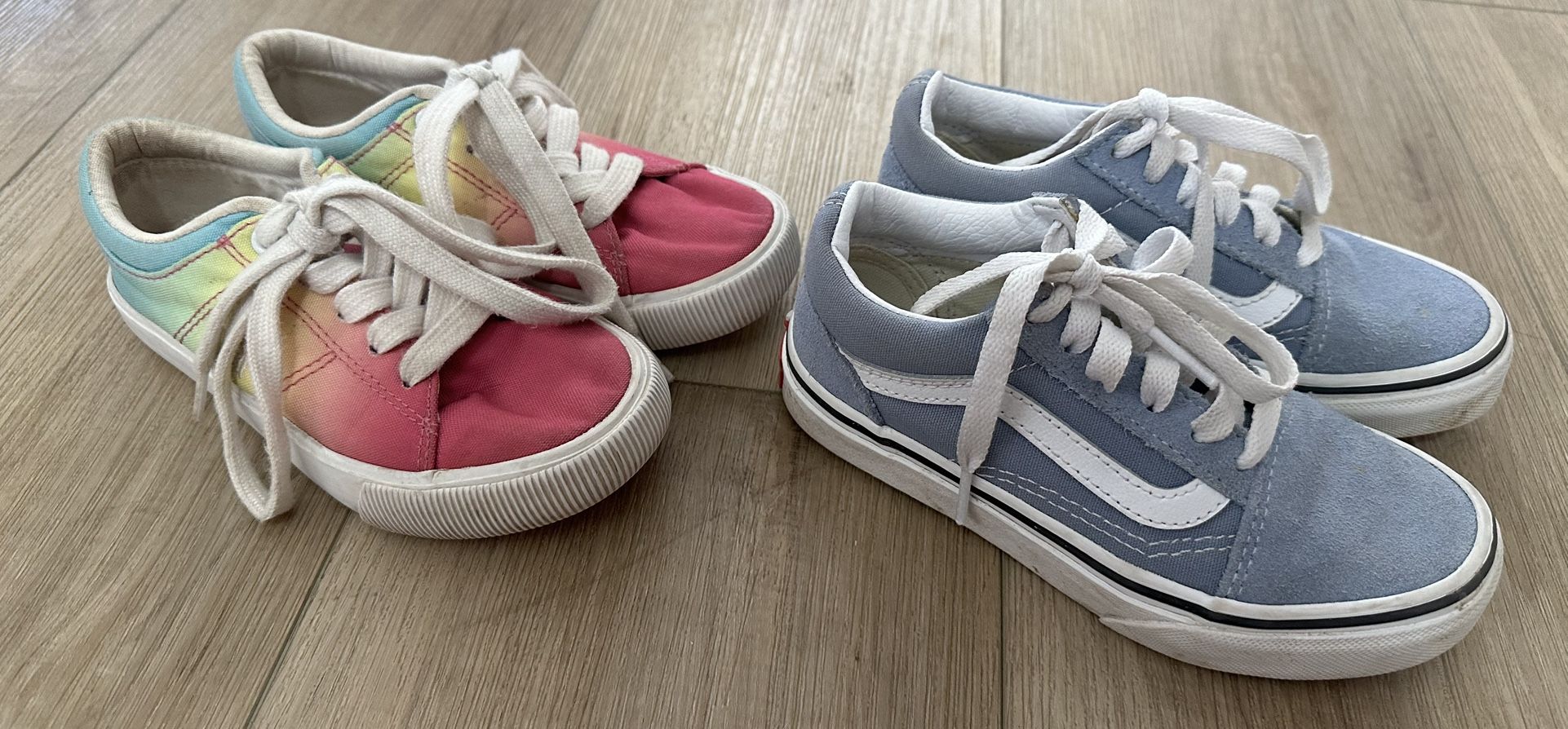 Girls Vans And Polo Shoes