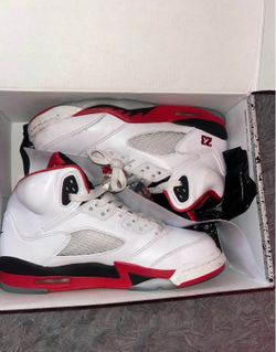 Fire Red Jordan 5s