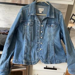 Women’s XL denim Jacket 