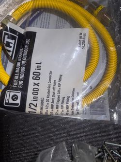Here’s a polished Facebook Marketplace post that will attract more buyers: ⸻ 🔥 BRAND NEW – Everbilt 5 ft. Thermal Excess Flow Valve Gas Dryer Conne