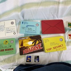 Postage Stamp With Postcard Magnets (educational)