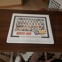 1976 CHICAGO WHITE SOX TEAM - 1977 CHICAGO WHITE SOX TOPPS BASEBALL CARDS 