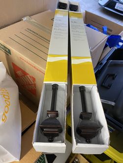 Two New Curtain Rods