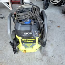 New Ryobi 2000 Psi 1.2 Gpm Portable Premium Electric Pressure Waher $200