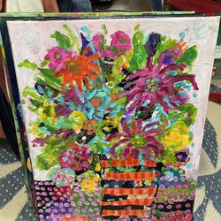 D. Reed Acrylic Paintings 40.00