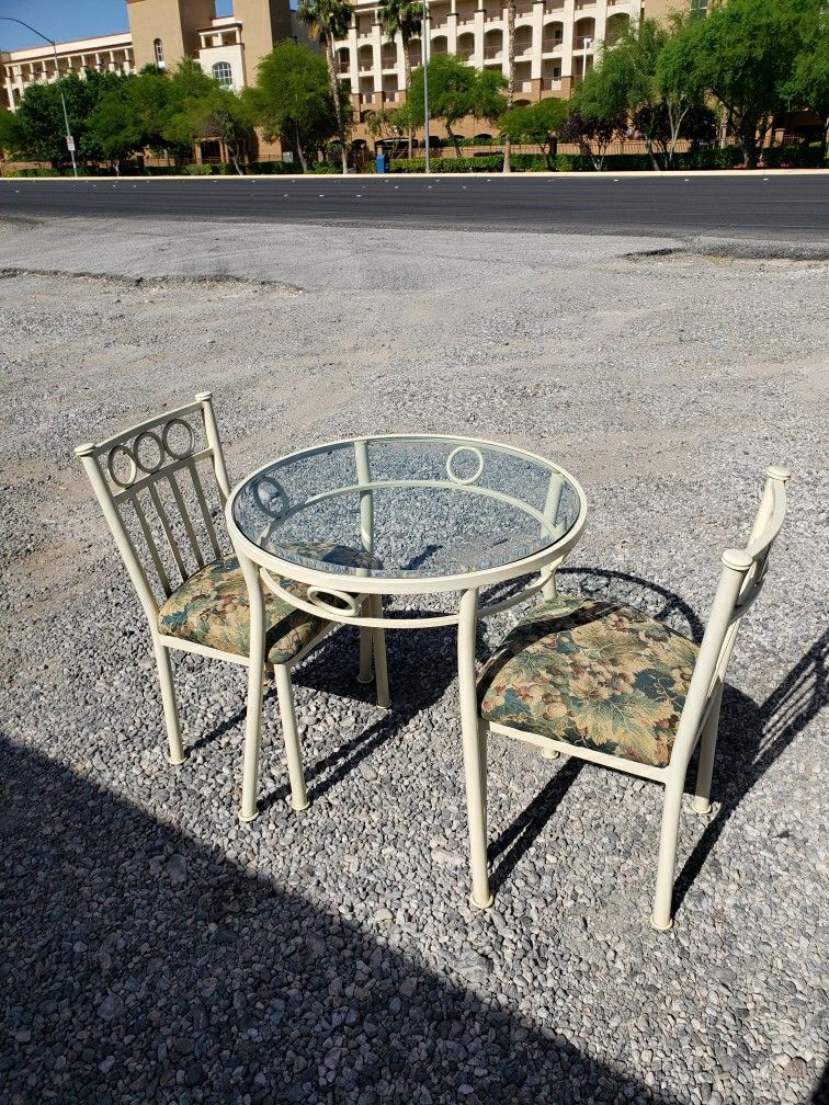 Durable table & chairs