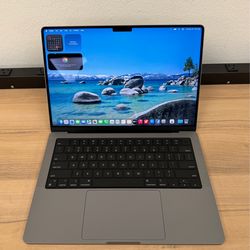 14" MacBook Pro M1 Max 10 Core*64GB RAM*1TB SSD
