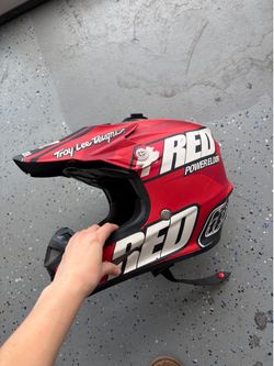 Troy Lee Designs RED Power Elixir Full-Face Helmet - MIPS - Size Medium