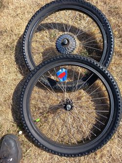 26" x 2.125 Beach Cruiser wheels