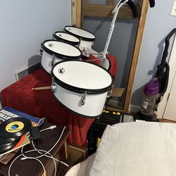 Marching band drums