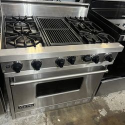 Viking 36” Gas Range 2yr Warranty