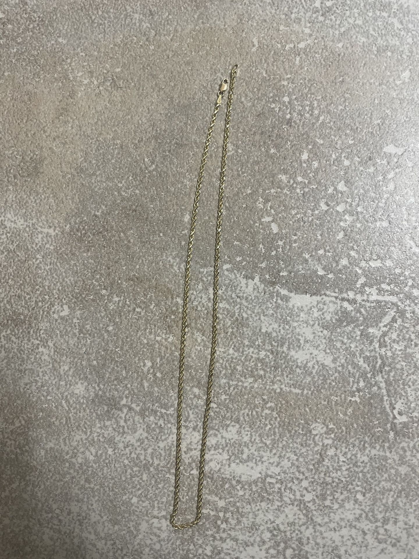 10k Gold Rope Chain