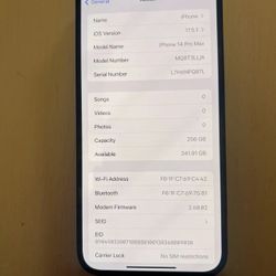 iPhone 14 Pro Max 256 GB Unlocked