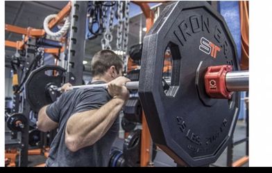 E2shop 1 Inch Locking Olympic Standard Size Diameter Barbell Clamps ABS Locking Collars Clamp for 25mm