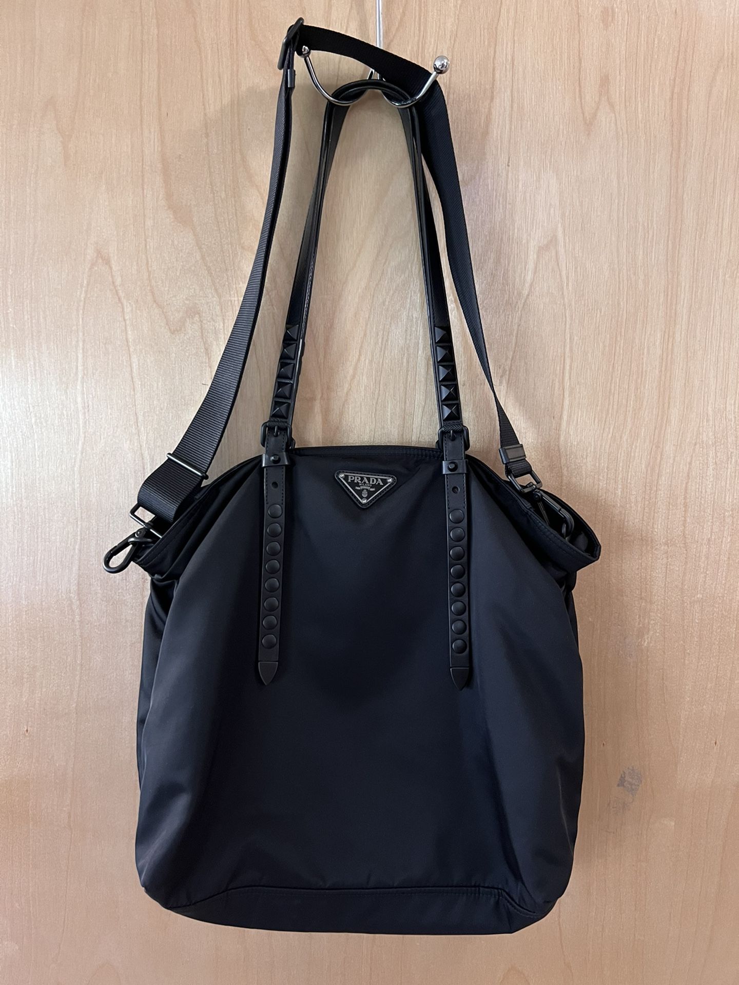 New Prada Vela Convertible Tote 