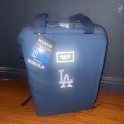 Igloo Maxcold Snapdown Backpack Cooler 24 Can Blue with Backpack Straps