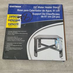 Eastman Water Heater Stand, 24 Inch x 24 Inch x 18 in. High, 1200 lb. Load Capacity, 86279