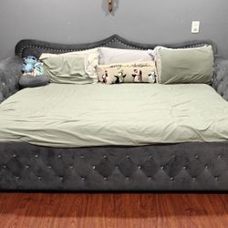 Queen Mattress with Bedframe
