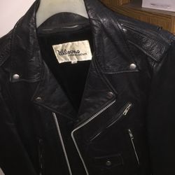 Vitage Leather riding jacket medium