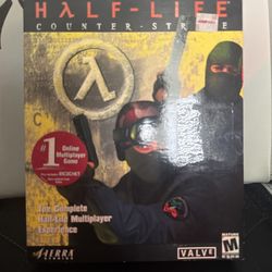 Half Life Counter Strike 2000 Factory Sealed