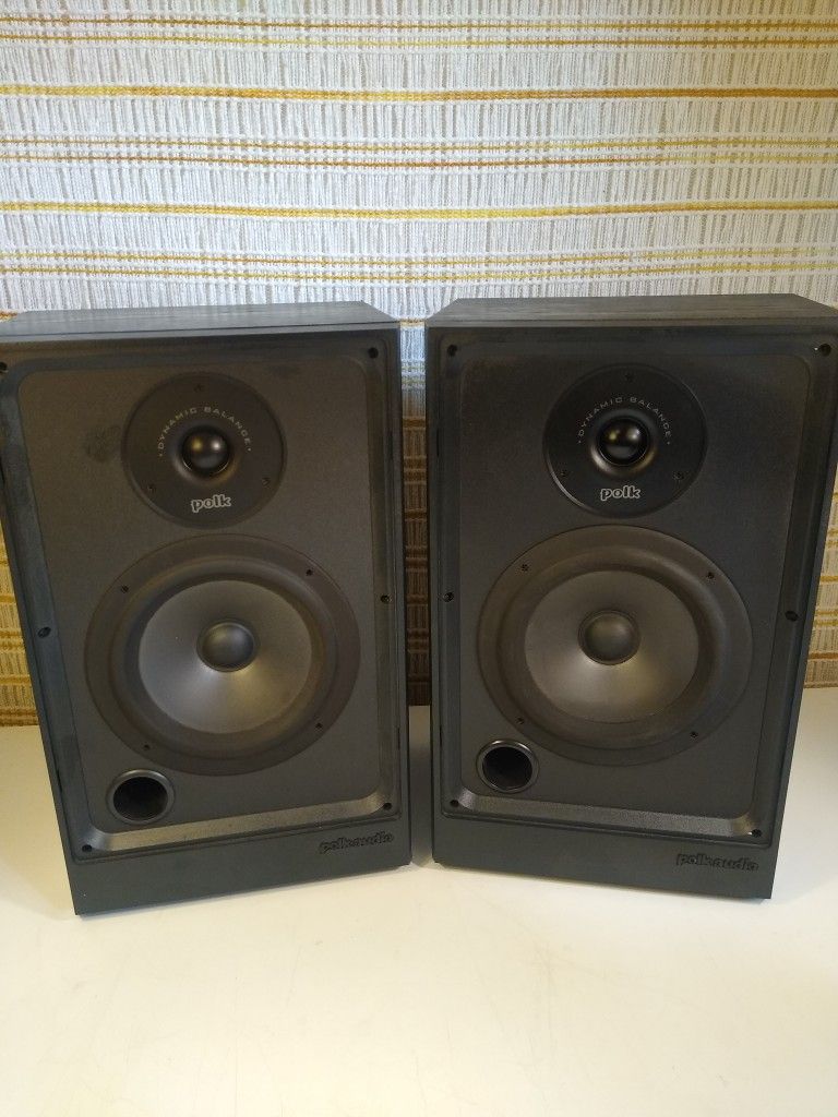 Polk Model S4 Bookshelf Speakers Sequential Serials