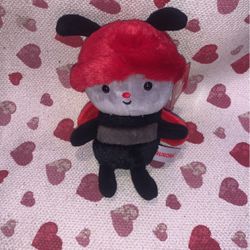 Ladybug Plushie 8”, Aurora