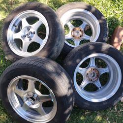 Slipstream 15x6.5 4x100 (+35) Polished Silver