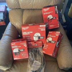 Milwaukee helmet attachments set brand new